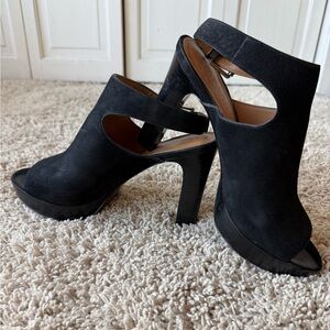 Ralph Lauren Suede Heels